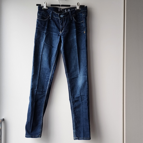 Kitson Medium Wash Skinny Jeans - Picture 1 of 9
